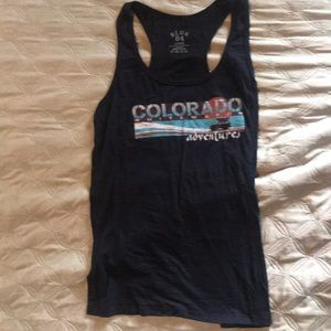 Razor back tank top